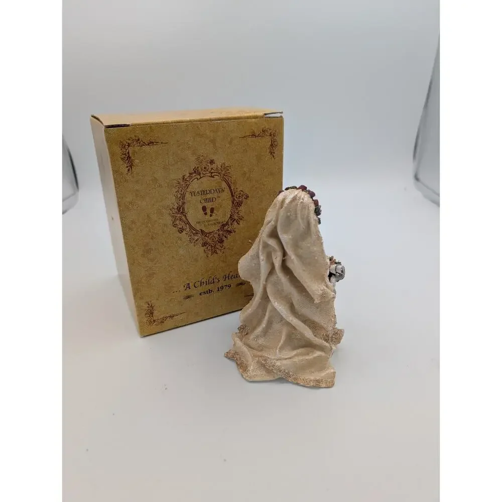 Boyds Bear Yesterdays Child Dollstone Heather Dress Rehearsal Figurine 3573 MIB